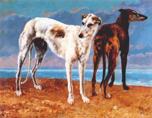 Courbet greyhounds.jpg